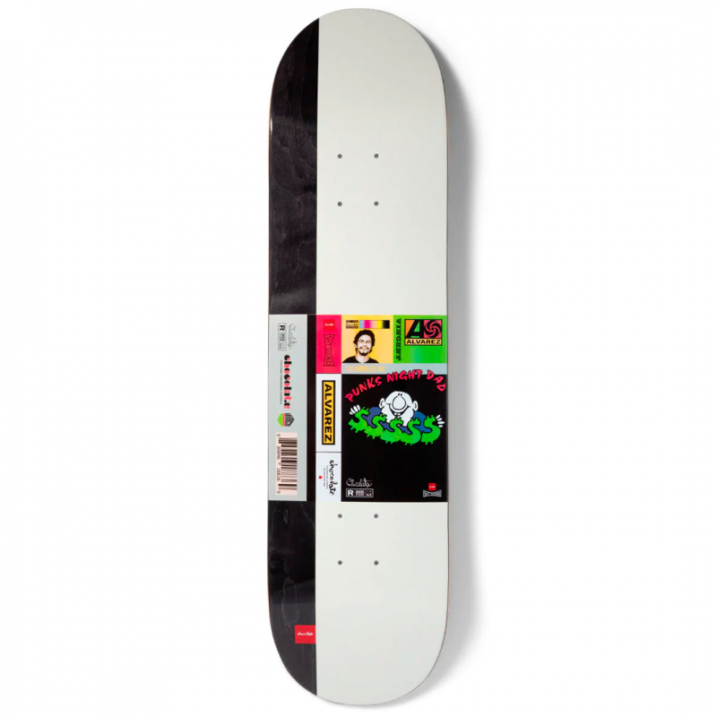 Chocolate Vincent Alvarez Mixtape Skateboard Deck 8.25"
