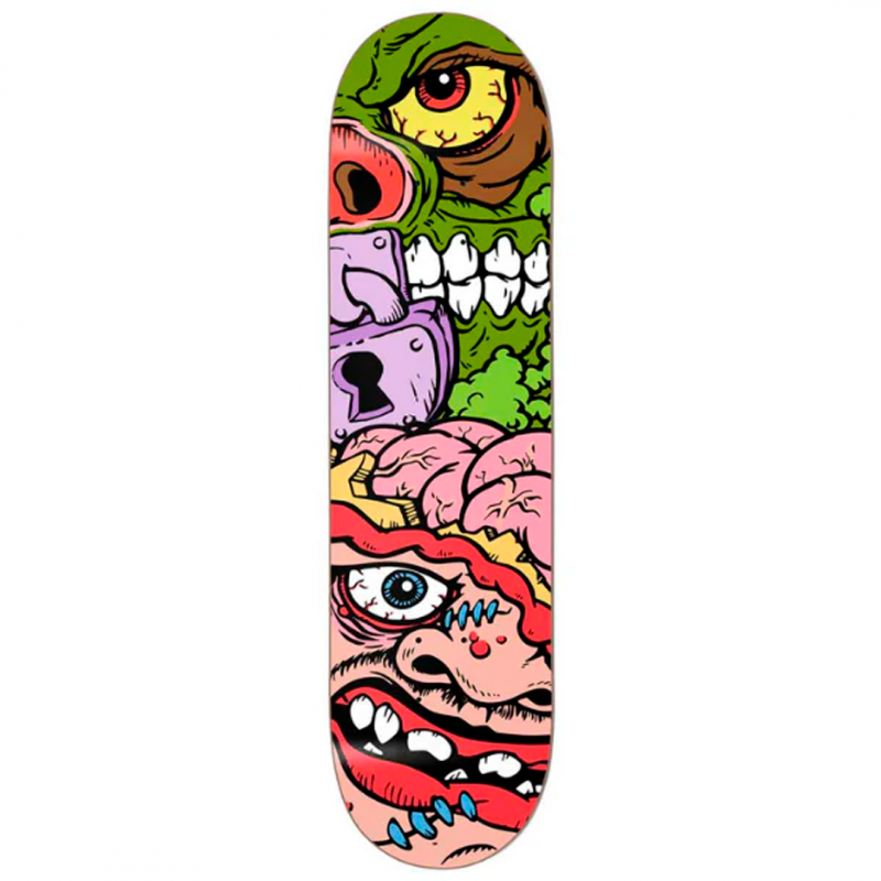 Darkstar Madballs Brain Bash Skateboard Deck 8.25"