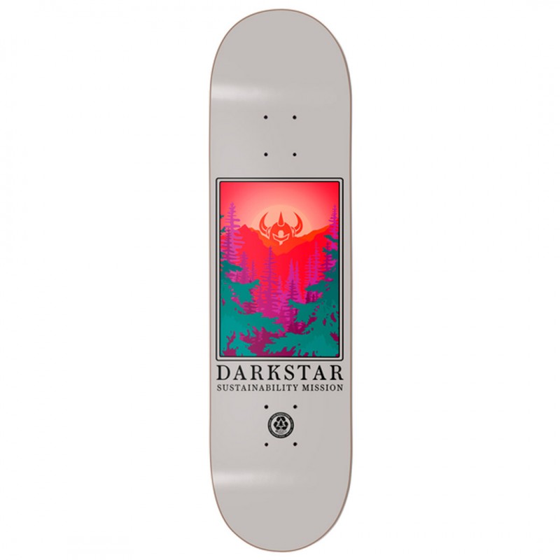 Darkstar Mission Red Skateboard Deck 8.25"