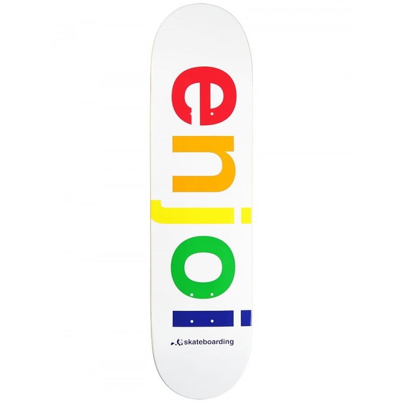 Enjoi Spectrum White R7 Skateboard Deck 8.25"