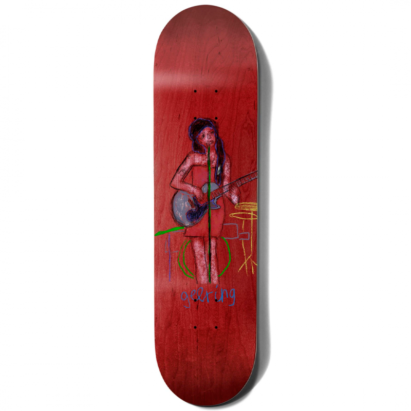 Girl Breana Geering Cherry Skateboard Deck 8.0"