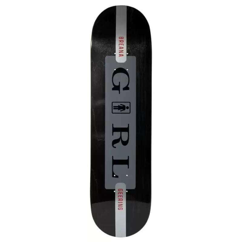 Girl Breana Geering Serif Skateboard Deck 8.0"