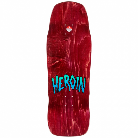 Heroin Holo Mutant Eyeballer Foil Skateboard Deck 10.25"