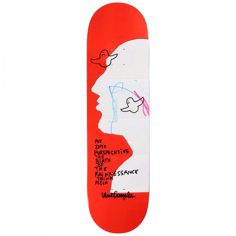 Krooked Mark Gonzales Vertigo Skateboard Deck 8.62"