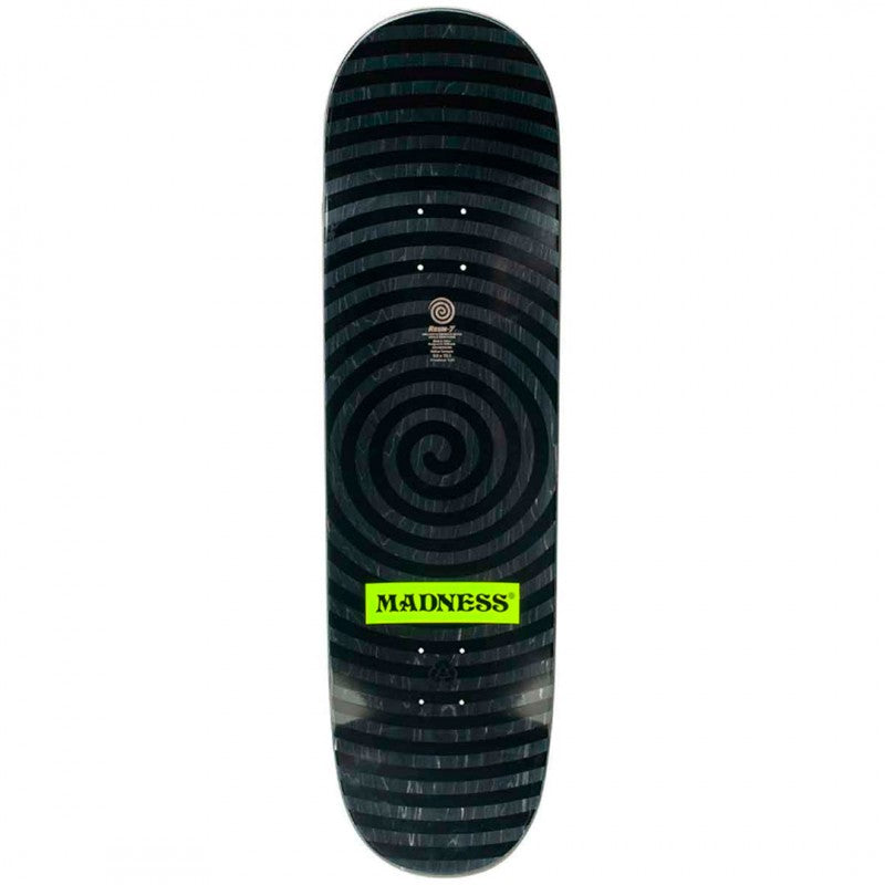 Madness Darkness Black R7 Skateboard Deck 9.0 "