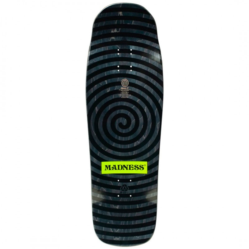 Madness Fit Blunt Green R7 Skateboard Deck 10.0"