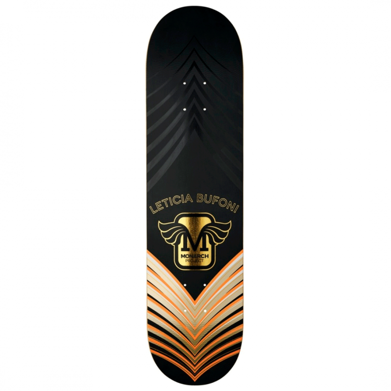 Monarch Leticia Bufoni Horus Orange R7 Skateboard Deck 8.375"