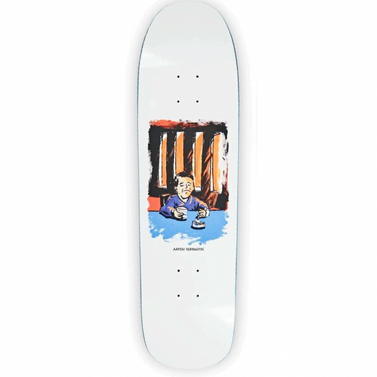 Polar Aaron Herrington Chain Smoker 2.0 1991 Jr. Skateboard Deck 8.65"