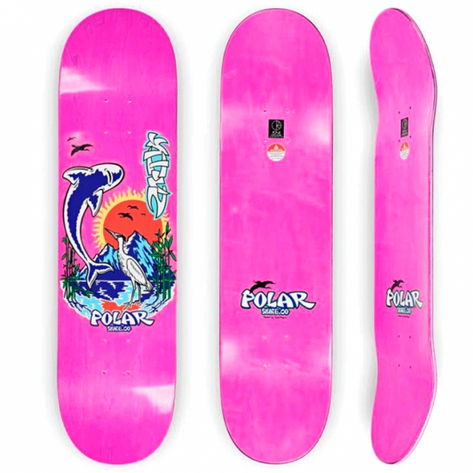 Polar Shin Sanbongi Mt. Fuji Skateboard Deck 8.25"