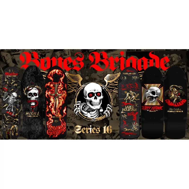 Powell Peralta Bones Brigade® Rodney Mullen Series 16 Skateboard Deck - 7.4"