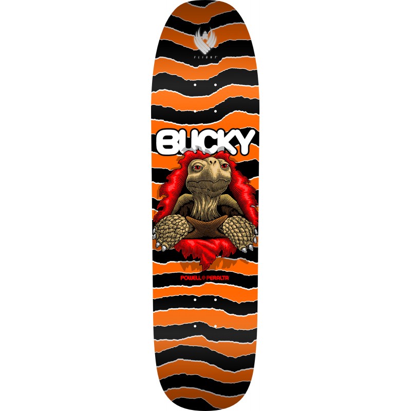 Powell Peralta Flight® Bucky Lasek Tortoise Orange Skateboard Deck 8.62"