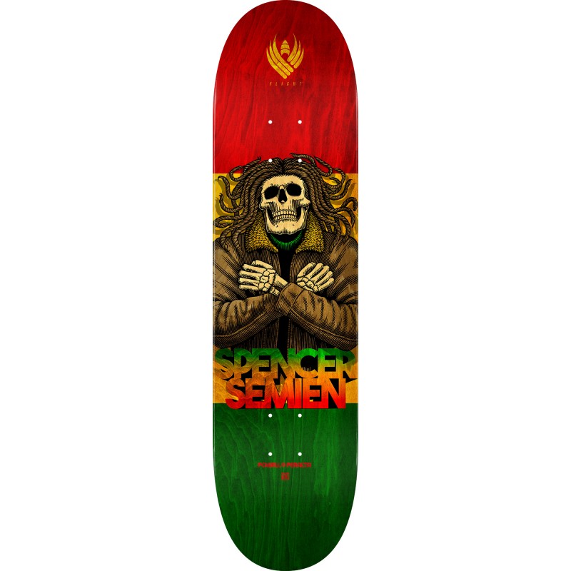 Powell Peralta Flight® Spencer Semien Dreads Skateboard Deck 8.25"