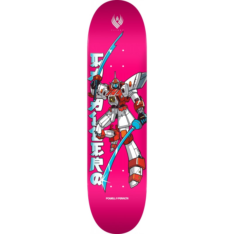 Powell Peralta Flight® Steve Caballero Gundam Pink Skateboard Deck 8.5"