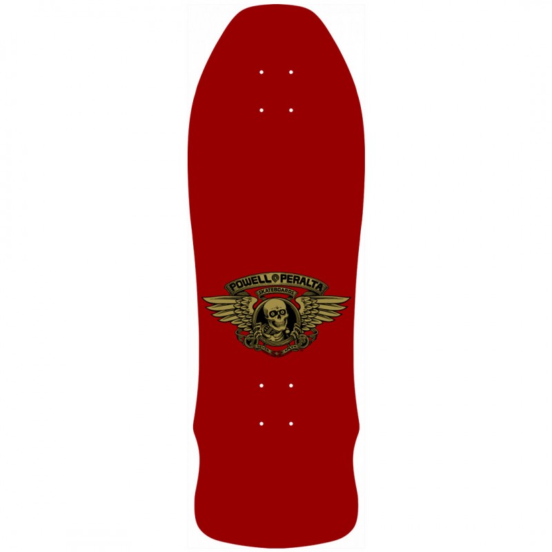 Powell Peralta Geegah Ripper Maroon Skateboard Deck 9.75"