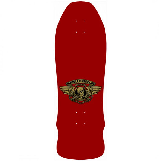 Powell Peralta Geegah Ripper Maroon Skateboard Deck 9.75"