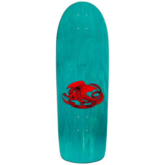 Powell Peralta Mike McGill Skull & Snake Teal Stain Skateboard Deck 10"