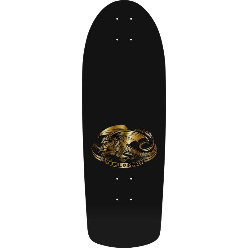 Powell Peralta OG Ripper Checker Gold Foil Skateboard Deck 10"