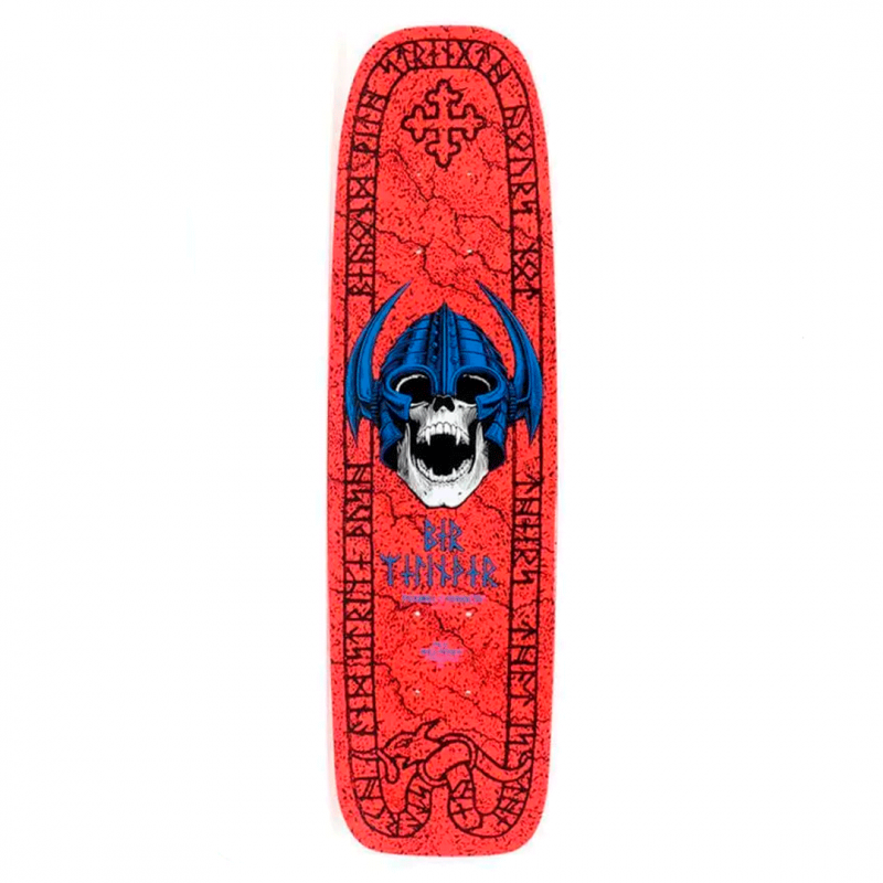 Powell Peralta Per Welinder Nordic Skull Freestyle Pink Skateboard Deck 7.25"