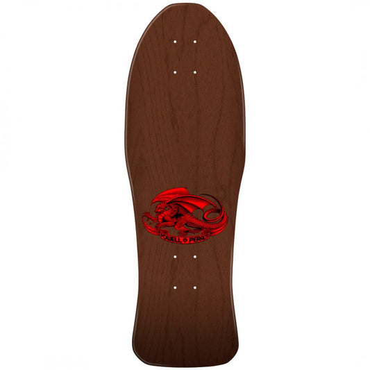 Powell Peralta Steve Caballero Chinese Dragon Brown Stain 10"