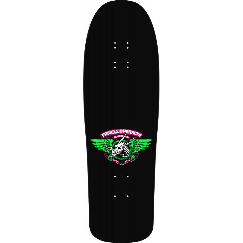 Powell Peralta Steve Caballero Mask Blacklight Skateboard Deck 9.75"