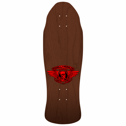 Powell Peralta Steve Caballero Street Red Brown Skateboard Deck 9.625"