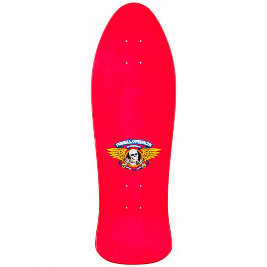 Powell Peralta Steve Saiz Totem Pink Old School Skateboard Deck 10"