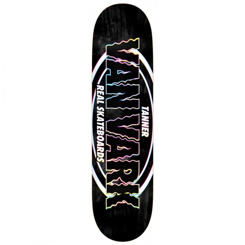 Real Tanner Van Vark Oval Skateboard Deck 8.38"