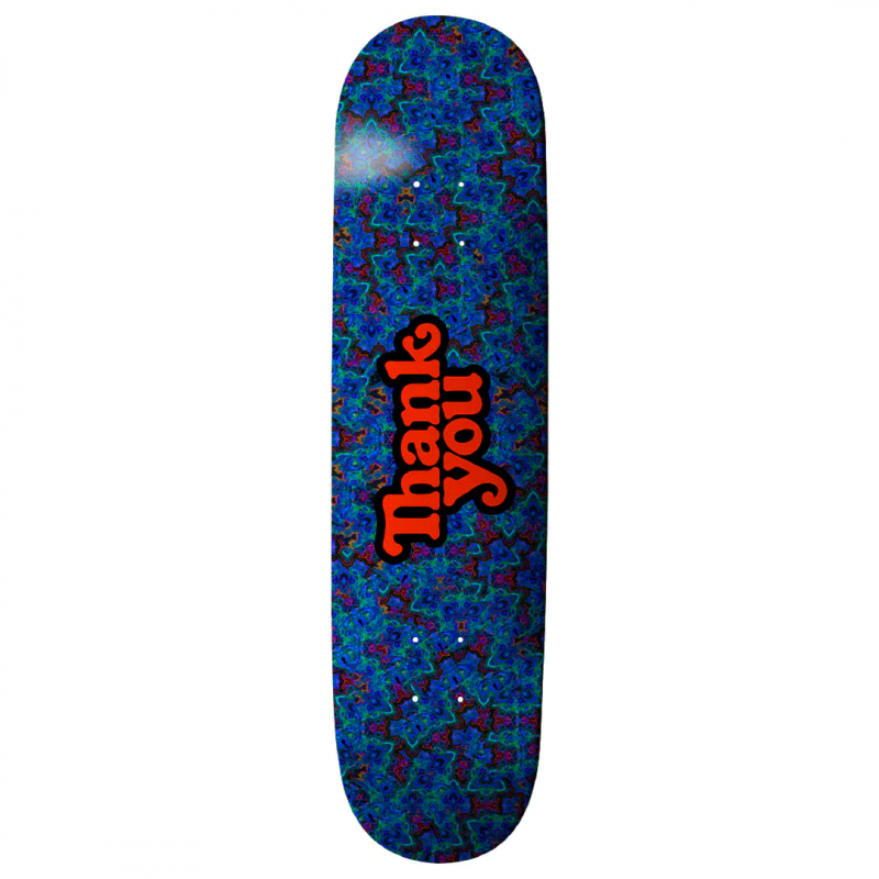 Thank You Collide Logo Skateboard Deck 8.125"