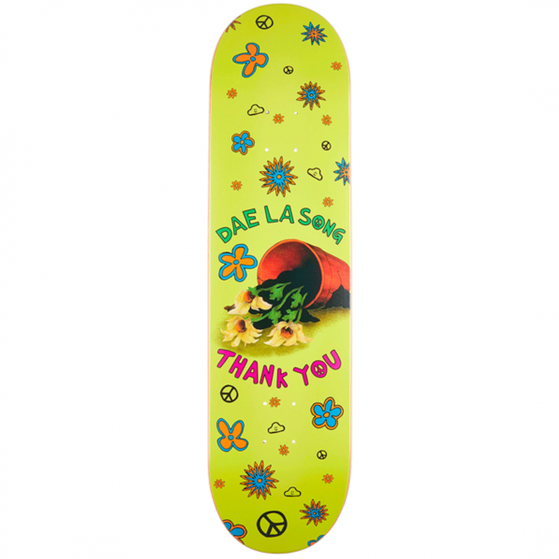 Thank you Daewon Song De La Song Skateboard Deck 8.25"