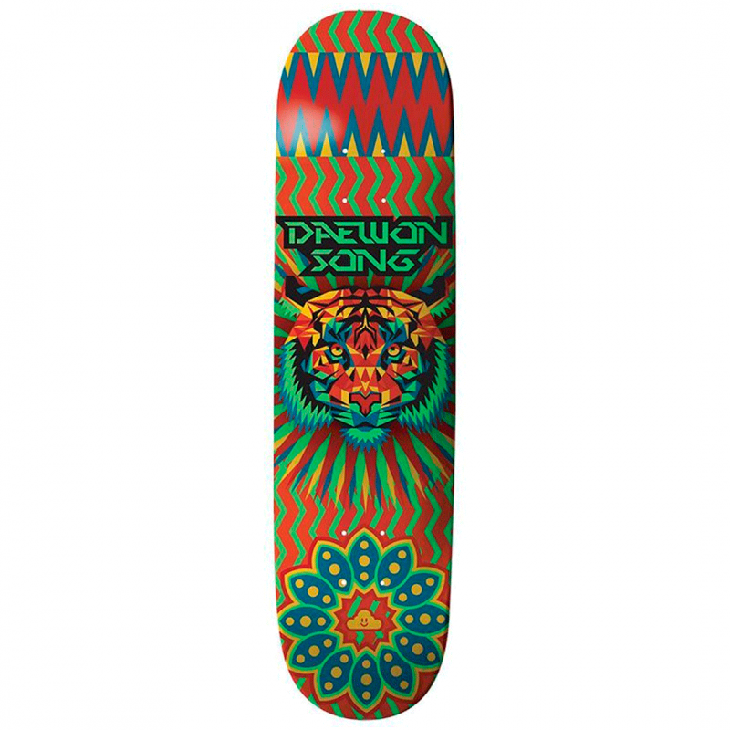 Thank You Daewon Song Geo Tiger Skateboard Deck 8.25"