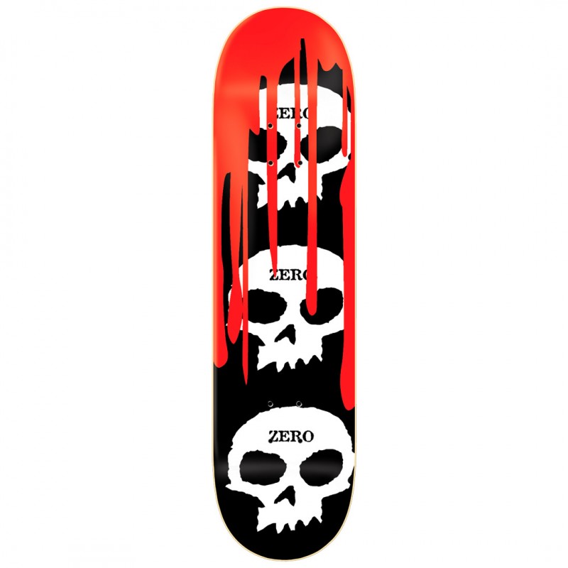 Zero 3 Skull Blood Skateboard Deck 8.5"