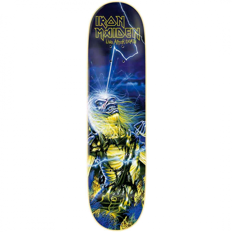 Zero X Iron Maiden Live After Death Skateboard Deck 8.0"
