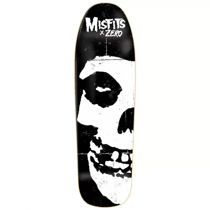Zero x Misfits Fiend Cruiser Shaped Skateboard Deck 9.25"