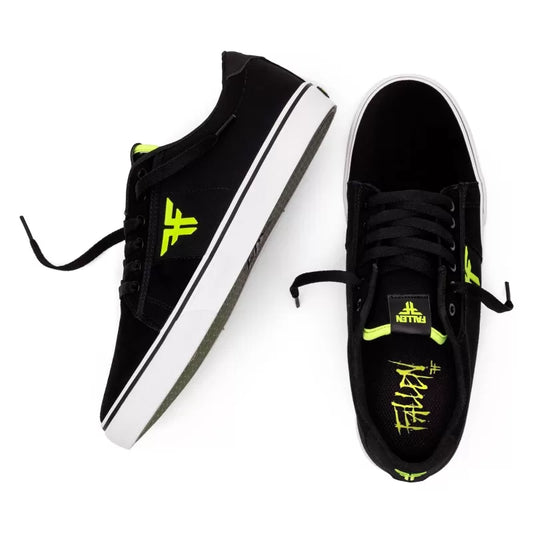 Fallen Bomber Sneakers - Black/Lime