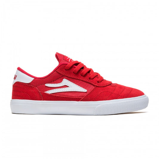 Lakai Cambridge Kids Red Suede Sneakers