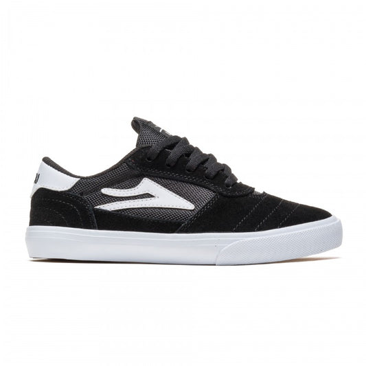 Ténis Lakai Cambridge Suede Kids Preto/Branco