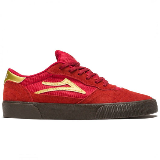 Ténis Lakai Cambridge Vermelho/Gum Suede