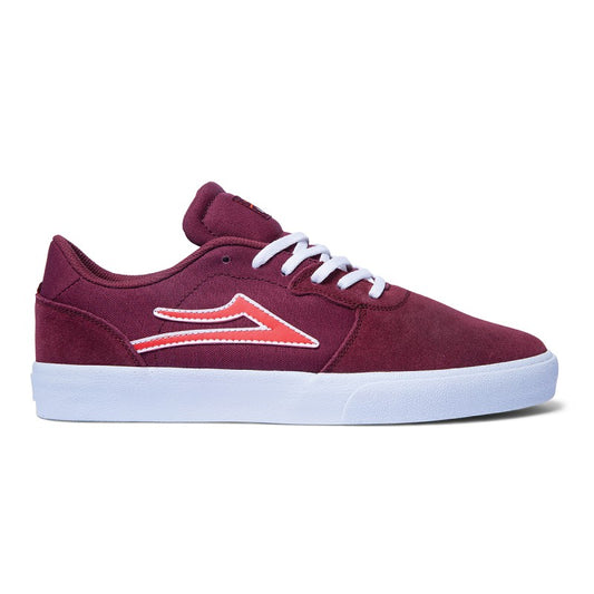 Lakai Cardiff Suede Sneakers - Burgundy