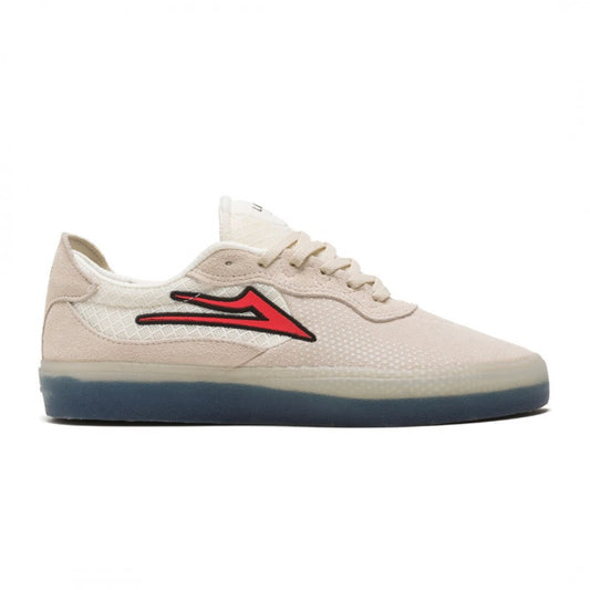 Ténis Lakai Essex Suede Branco/Vermelho