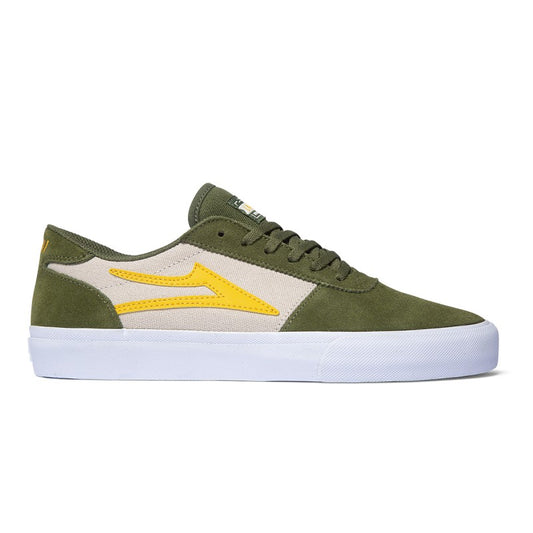 Lakai Manchester Shoes - Chive Suede