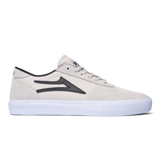 Lakai Manchester Sneakers - White/Black Suede