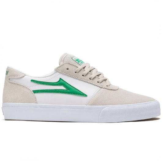 Lakai Manchester Suede Shoes White/Green