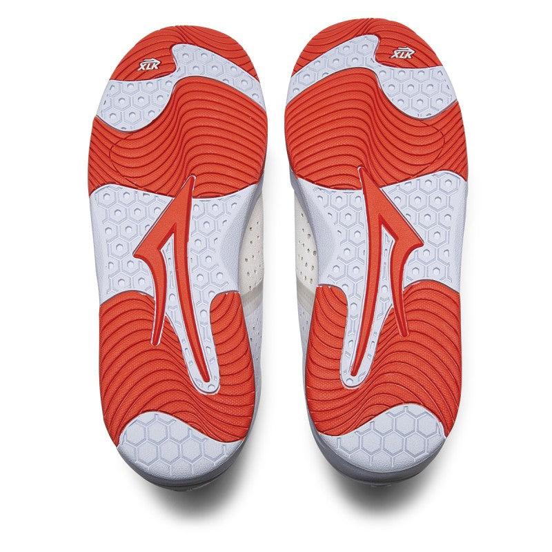 Lakai Mod Cup Shoes - White/Flame Suede