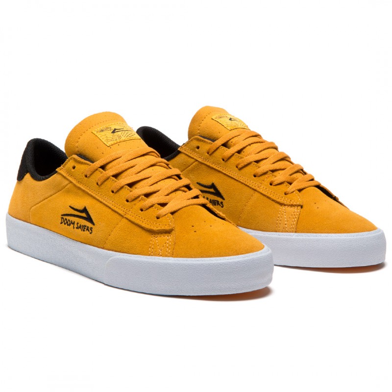 Lakai x Doomsayers Newport Gold Suede Sneakers – NO23 Skateboards