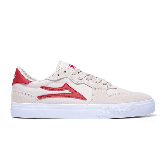 Lakai York Sneakers - White/Red