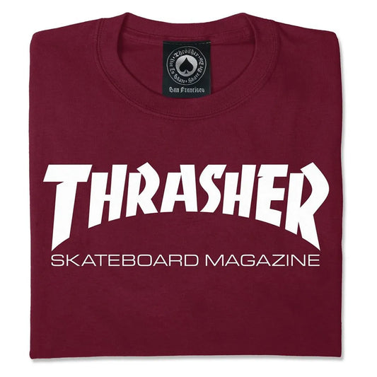 Thrasher Skate Mag T-Shirt - Maroon
