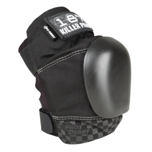 187 Killer Pads Pro Derby Knee Black