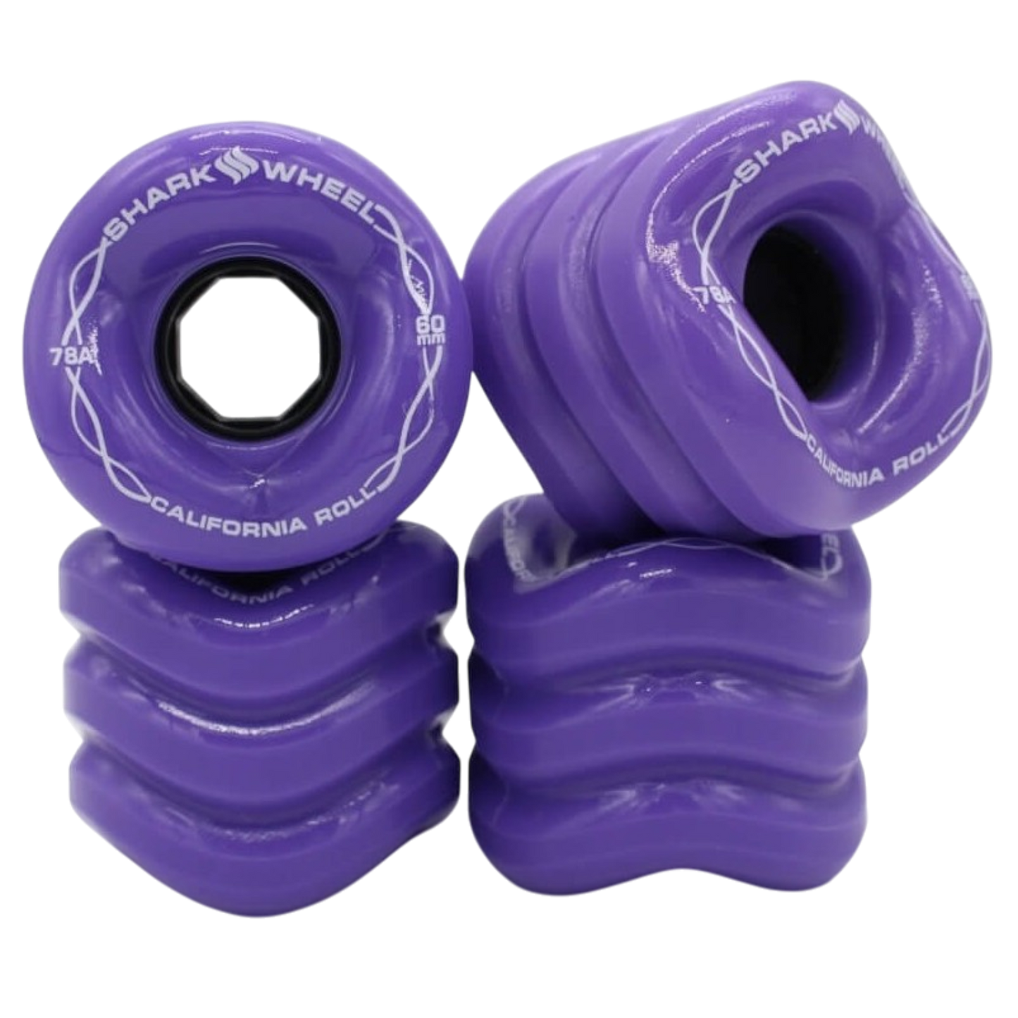Shark Wheel California Roll Purple 60mm Wheels