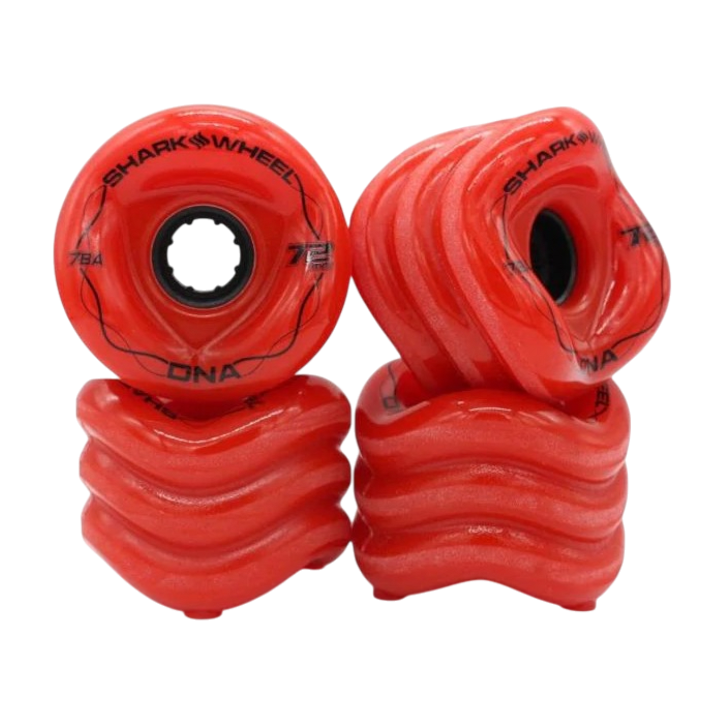 Shark Wheel DNA Red 72mm Wheels