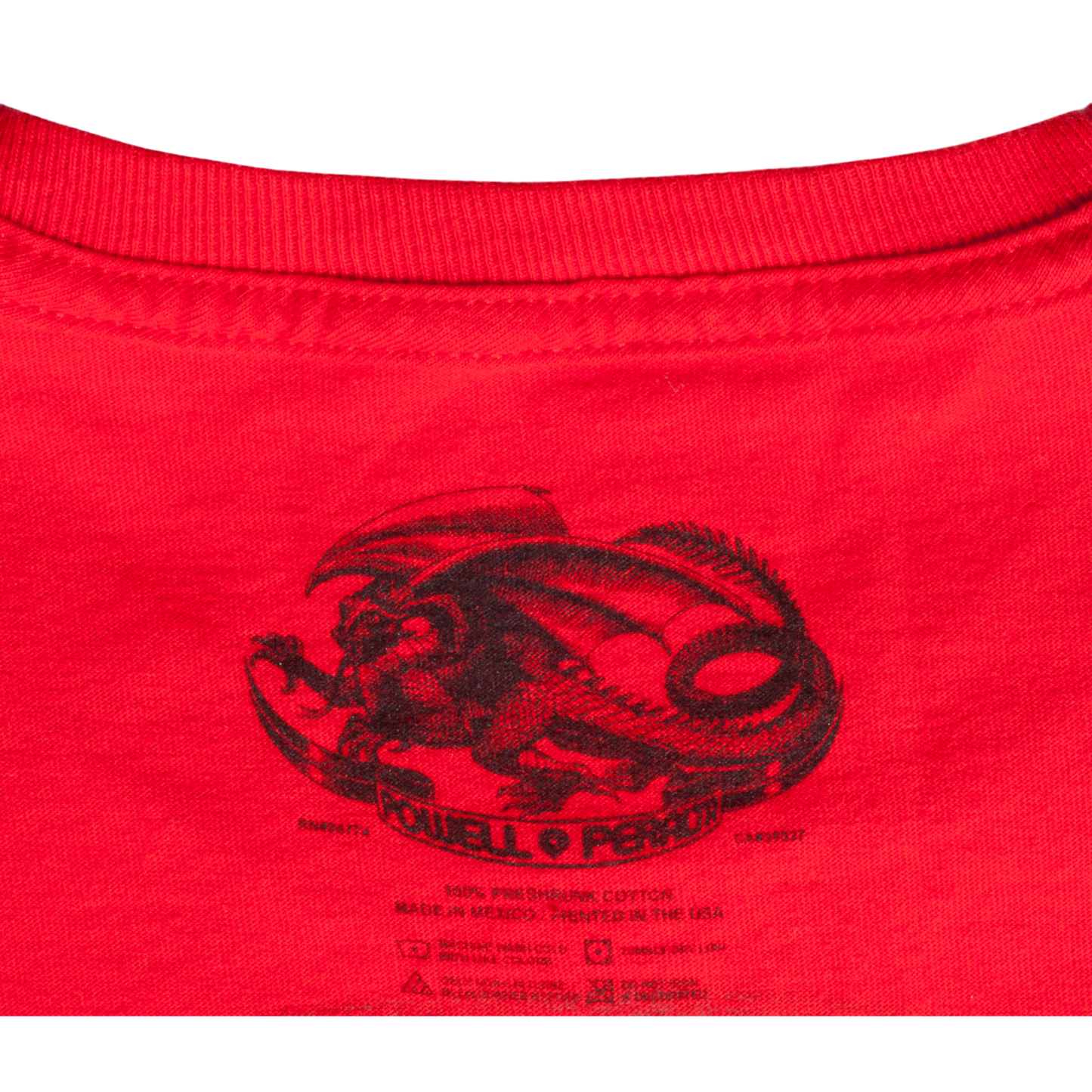 T-Shirt Powell Peralta Rat Bones - Red